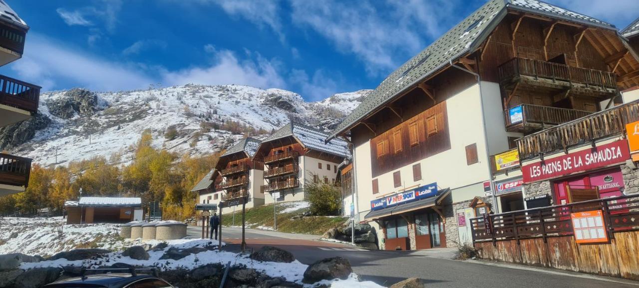 Agreable Appartement De 6 Pers Au Pieds Des Pistes ,Wifi Gratuit A Saint-Sorlin-D'Arves Labelise 3 Etoiles Au Gite De France Bagian luar foto