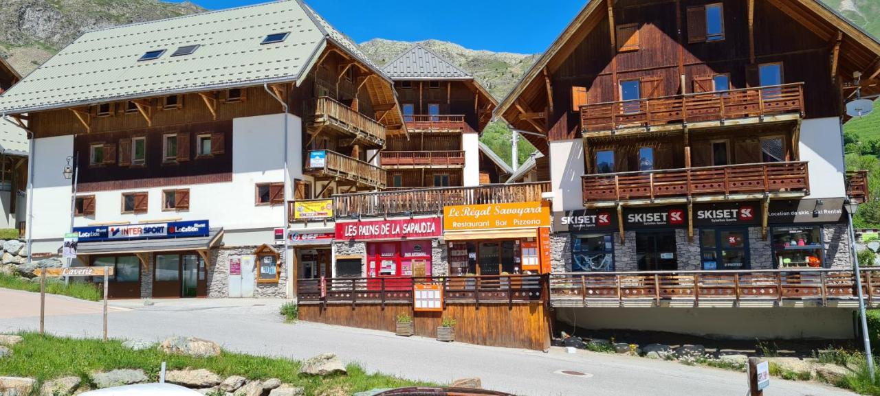 Agreable Appartement De 6 Pers Au Pieds Des Pistes ,Wifi Gratuit A Saint-Sorlin-D'Arves Labelise 3 Etoiles Au Gite De France Bagian luar foto