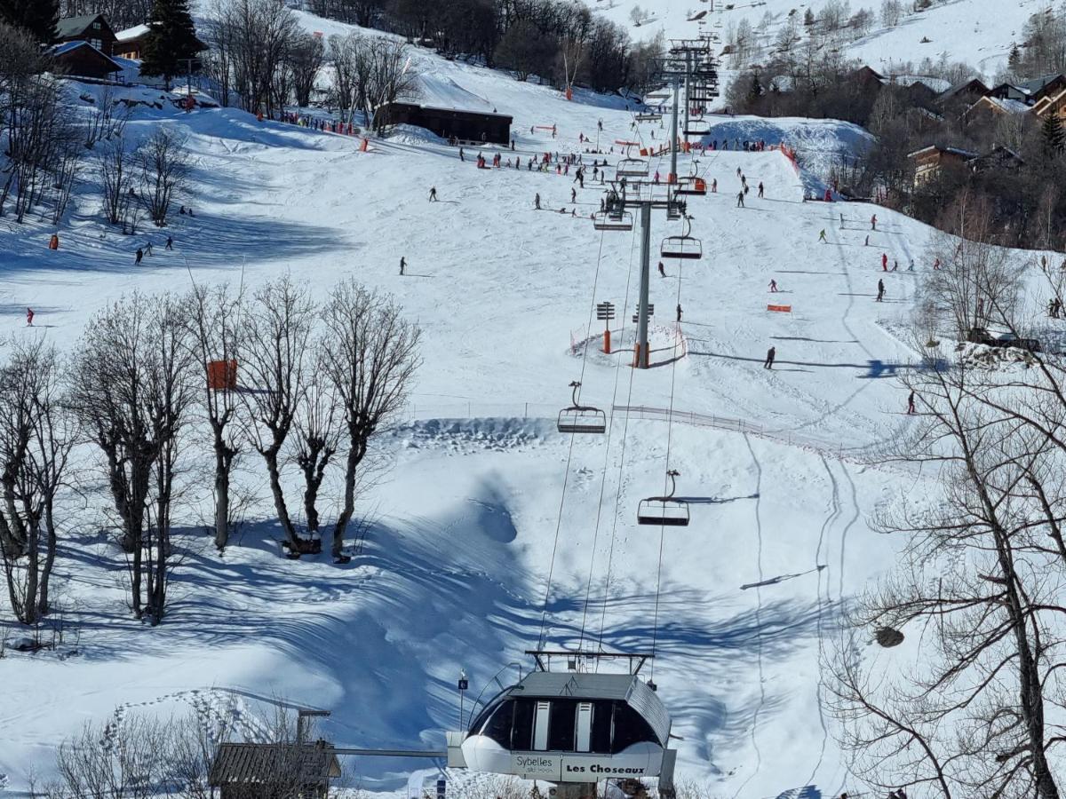 Agreable Appartement De 6 Pers Au Pieds Des Pistes ,Wifi Gratuit A Saint-Sorlin-D'Arves Labelise 3 Etoiles Au Gite De France Bagian luar foto
