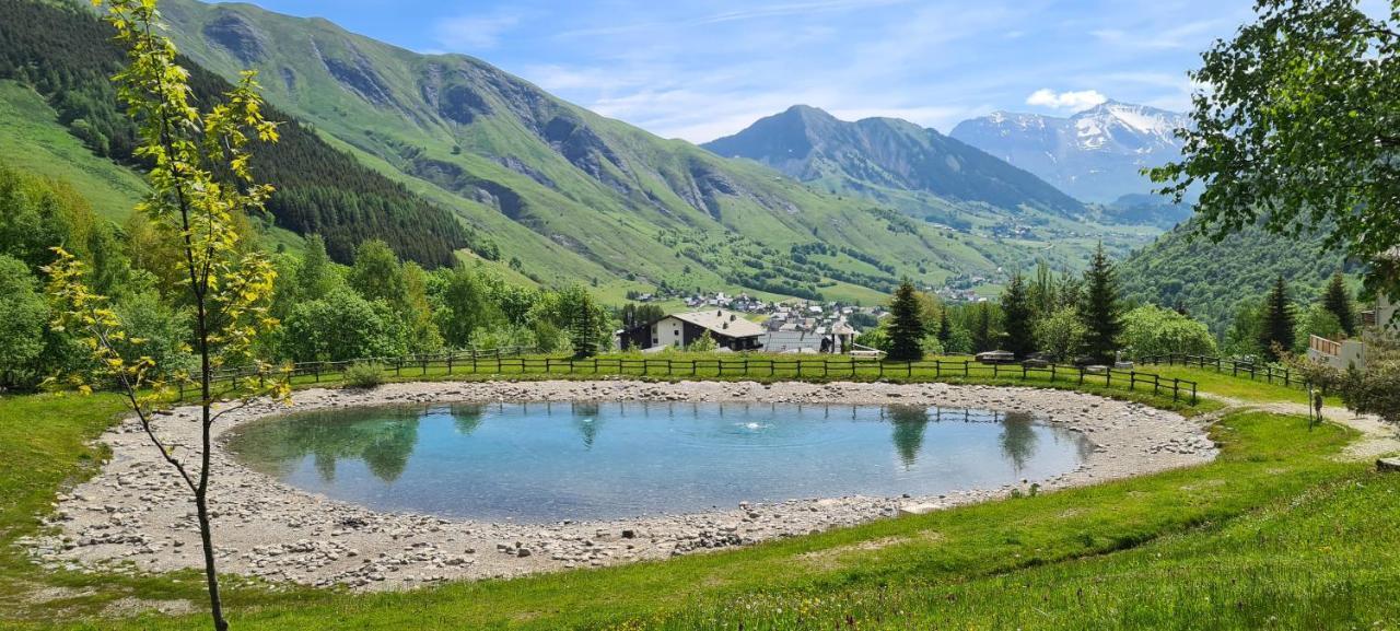 Agreable Appartement De 6 Pers Au Pieds Des Pistes ,Wifi Gratuit A Saint-Sorlin-D'Arves Labelise 3 Etoiles Au Gite De France Bagian luar foto