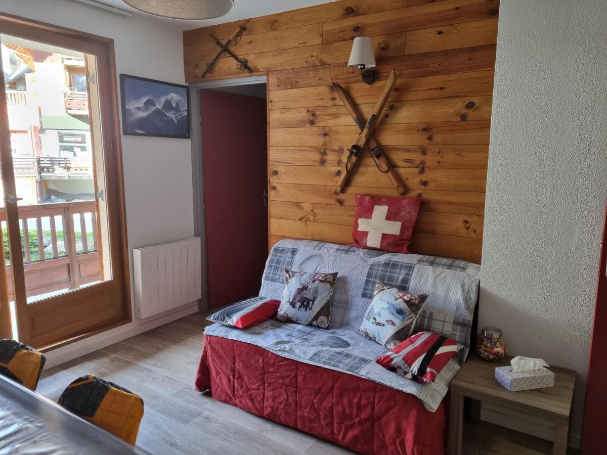 Agreable Appartement De 6 Pers Au Pieds Des Pistes ,Wifi Gratuit A Saint-Sorlin-D'Arves Labelise 3 Etoiles Au Gite De France Bagian luar foto